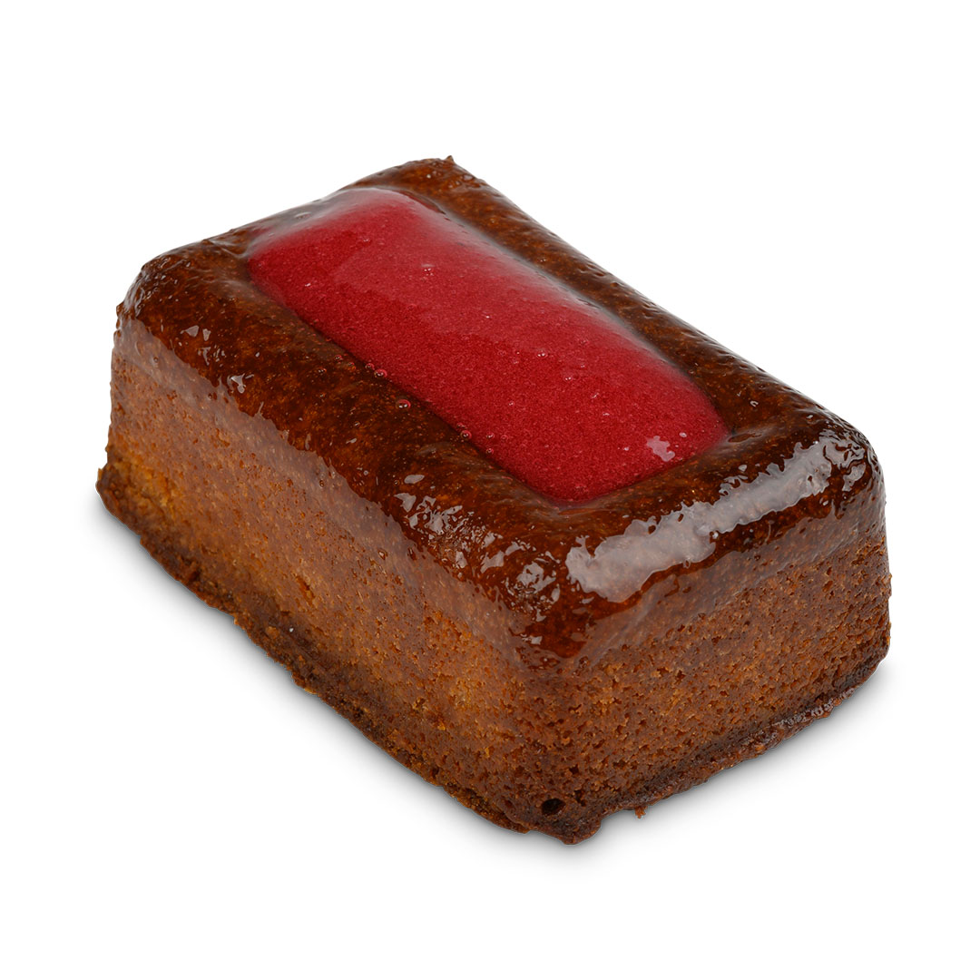 Financiers aux framboises