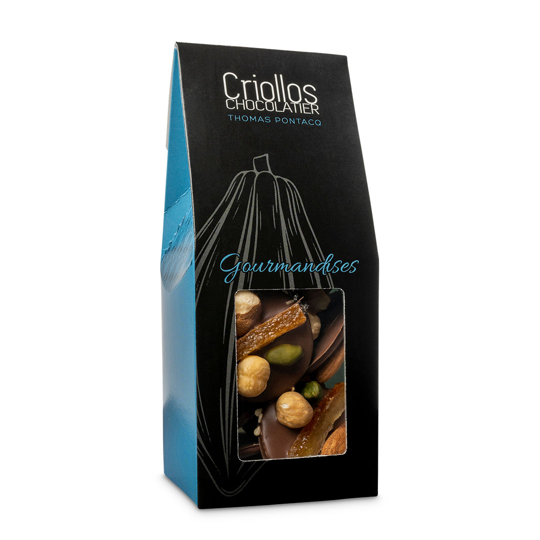 Mendiants par Criollos Chocolatier